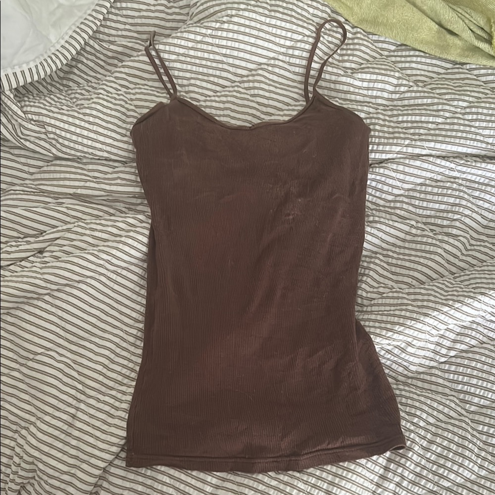 Vintage Abercrombie cami brown
